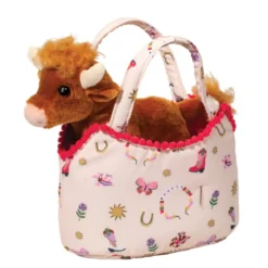Bestie Westie Sassy Pet Sak w/ Highland Cow