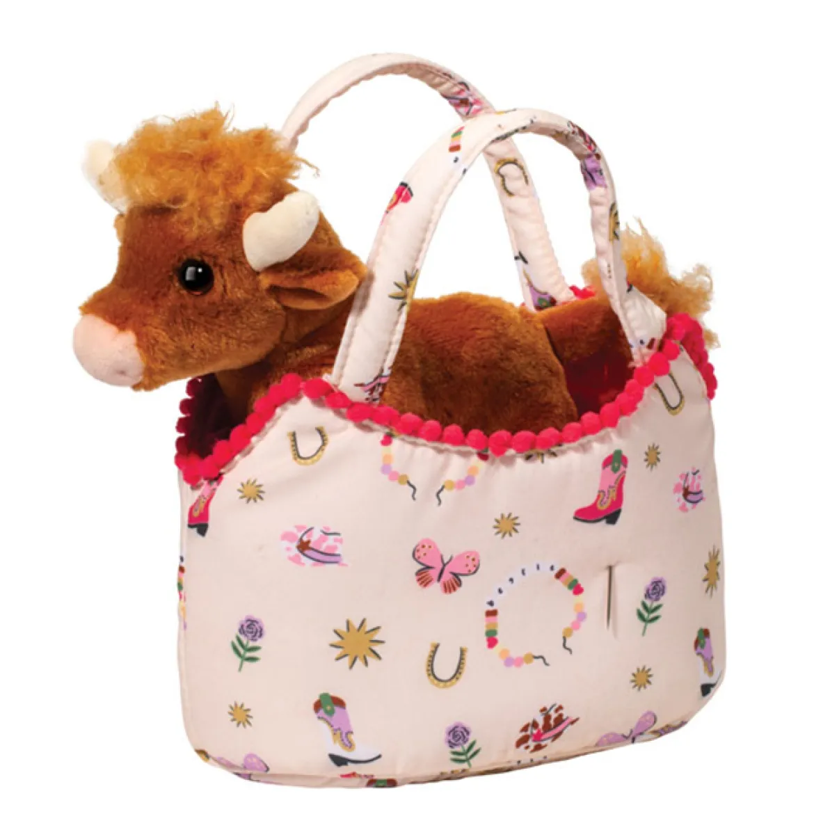 Bestie Westie Sassy Pet Sak w/ Highland Cow