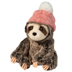 Blitzen Sloth with Winter Hat