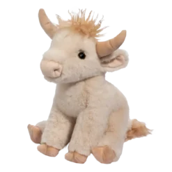 Laddie Cream Highland Cow Super Soft