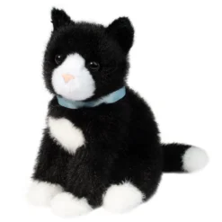 Mini Black & White Cat