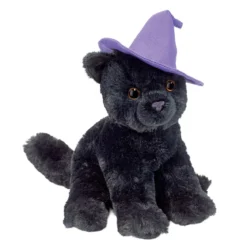 Mini Halloween Soft Cat with Hat
