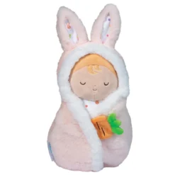 Pink Garden Baby Bunny Hug