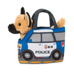 Police Car Pet Sak w/ German Shepard